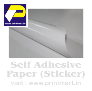 Self Adhesive Sheets PrintMart 070 51.0x76.0 White Matt